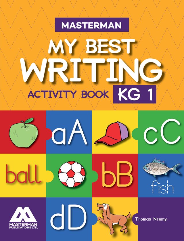My Best Writing Activity Book KG 1 cover