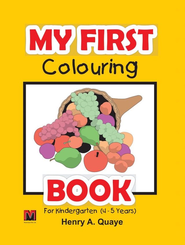 Colouring Books My First Colouring Book cover
