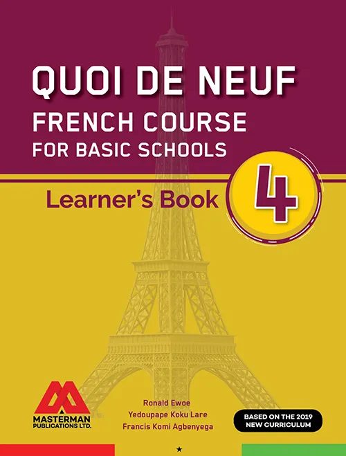 Quoi de Neuf – French Course for Basic Schools Book 4 cover